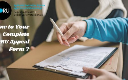Guide to Filling Out the CORU Appeal Form